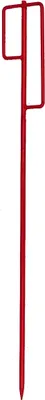 Produktbild von Absperrleinen-Halter Ø 14 x 1200 mm, geriffelt, Sicherheitsbügel / Stück