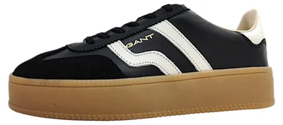 Image de Gant Cuzman : chaussures de sport à lacets, noires, pour le quotidien