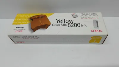Obrázok produktu pre Xerox GENUINE 5 YELLOW COLORSTIX 8200 IN, 0,240 g, 9 mm, 5 mm, 26,5 mm