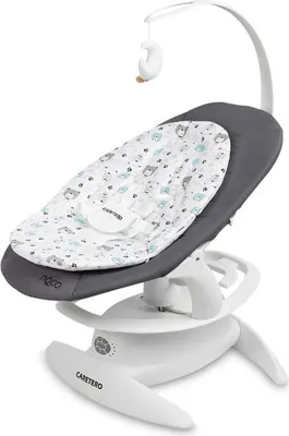 Babyschaukel, Farbe Caretero Graphite, für Schlaf und Entspannung