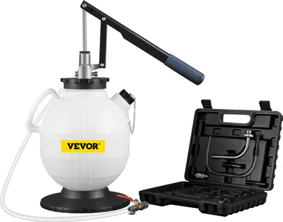 Produktbild von VEVOR Öleinfüllgerät Handpumpe, 7,5 L Manueller ATF Öleinfüller mit 15 Adapters, Getriebeöl Einfüllgerät Öleinfüller Umfüllpumpe Getriebeölpumpe Getriebeöl wechseln Einfüllpumpe