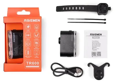Produktbild von Fahrrad-Rücklicht - TR600 - LED-Rückleuchte - USB-C-aufladbar - Intelligente Sensorik - Bremslicht-Erkennung - IPX6-wasserdicht - Sattelstützenmontage
