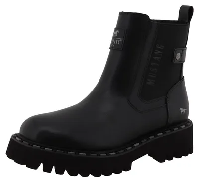 Produktbild von Mustang Damen Elegante Stiefelette 15M0302003 Schwarz