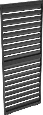 Produktbild von Aluminium-Sonnenschutzgitter für bioklimatische Pergola - L93 cm x H234 - anthrazit - COSMA