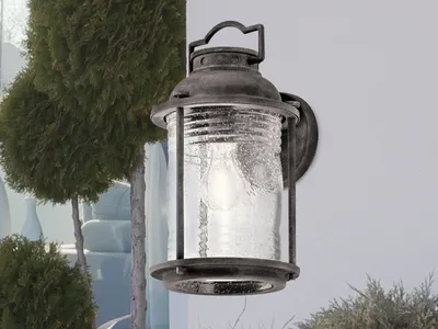 Produktbild von Außenwandleuchte Terrassenbeleuchtung, Wandlampe Treppenhaus innen Vintage Retro