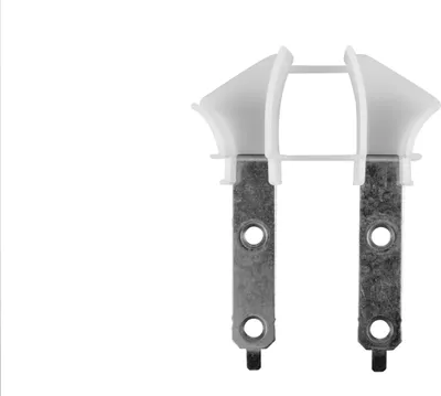 Produktbild von Schellenberg Universal Rolladen Einlauftrichter Mini 1 Paar, Einlaufbreite 12 mm, für eine problemlose Rolladenführung, schützt Rolladenpanzer und Führungsschienen vor Beschädigungen, 20072