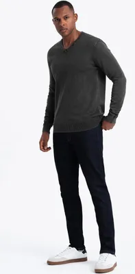 Productafbeelding van Ombre sweatshirt, heren, zwart, maat XL