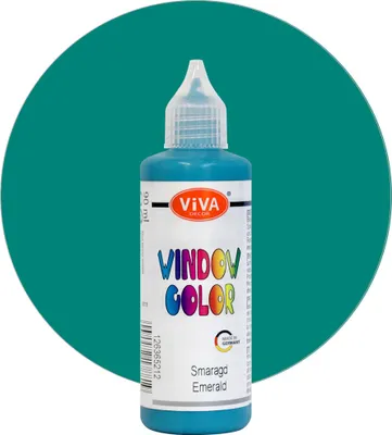 Produktbild von ViVA DECOR Window Color 80ml, Smaragd