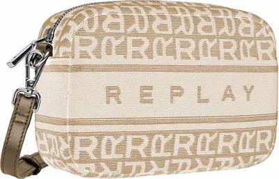 Produktbild von REPLAY Umhängetasche Crossbody Bag Dirty White - Pale Grey Brown mehrfarbig