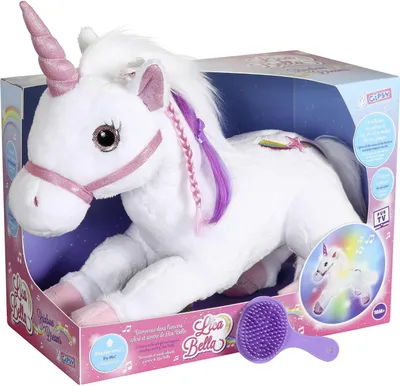Produktbild von Lica Bella Kuschelweiches Einhorn mit Licht