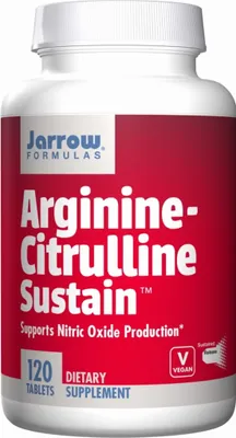 Productafbeelding van Jarrow Formulas arginine citrulline ondersteunen 120 tabletten BI6496