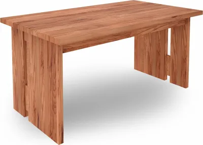Produktbild von Esstisch Zigo aus Kernbuche massiv 100x160x77 cm mit 1 Verlängerung auf 230 cm