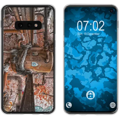 Produktbild von PhoneNatic Case kompatibel mit Samsung Galaxy S10e Silikon-Hülle Urban M1