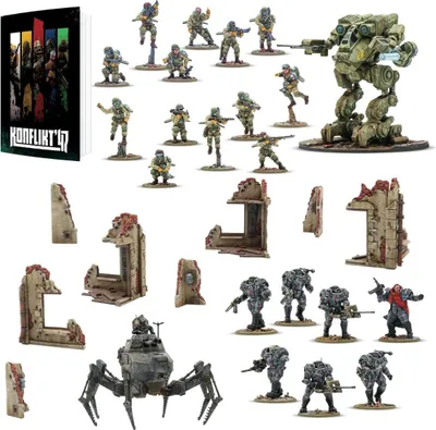 Imagen del producto de WLG Konflikt '47: K47 - Set de inicio 2025 (Ejército de los Estados Unidos contra el Ejército alemán)