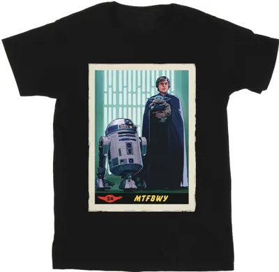 Produktbild von Star Wars - "The Mandalorian MTFBWY" T-Shirt für Herren BI47292 (L) (Schwarz)