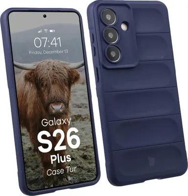 Produktbild von Robuste Handyhülle für Galaxy S26 Plus, Bizon Case Tur, Dunkelblau
