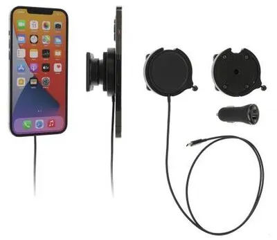 Obrázok produktu pre Brodit 216325, Mobilný telefón / smartfón, Aktívny držiak, Vnútorný, Čierna