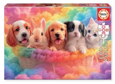Immagine prodotto di Educa Friends Puzzle in cestino, 300 pezzi, multicolore Bambini, multicolore, taglia unica