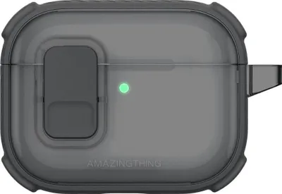 Zdjęcie produktu dla AMAZINGthing APRO3TPBK, Etui na słuchawki douszne, Termoplastyczne elastomery poliuretanowe (TPU), Poliwęglan (PC), Czarny