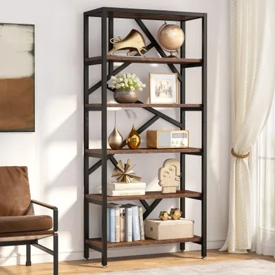 Immagine prodotto di Libreria a 5 ripiani - Tavolino industriale con struttura in metallo