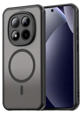 Produktbild von Handyhülle für Xiaomi Redmi Note 15 Pro 5G, Techsuit HaloFrost II MagSafe, Schwarz