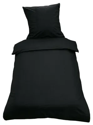 Produktbild von Bettwäsche 135x200 Baumwolle Uni Bettbezug Renforce Garnitur Set 2 tlg / 4 tlg