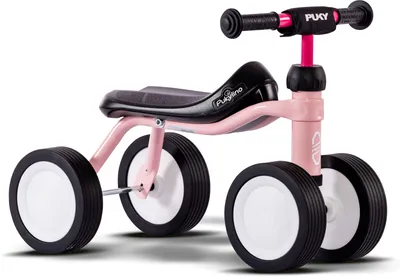Produktbild von PUKY Pukylino Laufrad retro rose mit Lenkerpolster