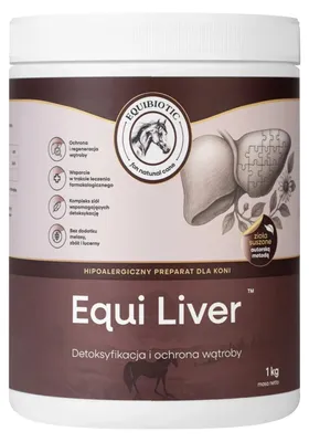 Zdjęcie produktu dla Equibiotic Equi Liver – pasza uzupełniająca dla koni, 1 kg
