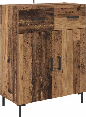 Obrázok produktu pre Servírovacia skriňa so zásuvkou Staré drevo 69,5 x 34 x 90 cm
