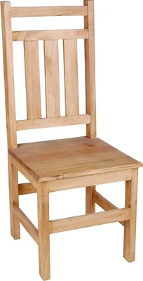 Produktbild von MiaMöbel Esszimmerstuhl Mexico Möbel 44x105x44 cm Landhausstil Massivholz Pinie Honig