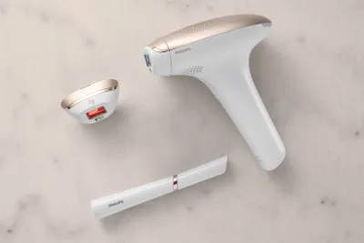 Zdjęcie produktu dla Philips Lumea Advanced Lumea IPL 7000 Series BRI921/00 Urządzenie IPL do depilacji światłem, Intensywne światło impulsowe (IPL), Różowy, Biały, 15 min, 2,5 min, 4 min, 2 min