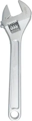 Produktbild von Ferrestock FSKLLA010 Schraubenschlüssel of 10", aus Kohlenstoffstahl mit satinierter Oberfläche, Millimeter-Backe, 250 mm