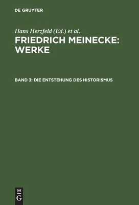 Produktbild von Die Entstehung des Historismus