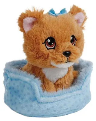 Obrázek produktu pro NICI 61944 Plyšový pes Yorkshire 12 cm v košíku modrý