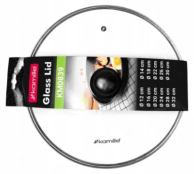 Produktbild von GLASDECKEL FÜR PFANNEN UND TÖPFE – UNIVERSALDECKEL 30 cm KAMILLE