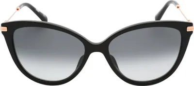 Produktbild von Moschino - "Mos069 807 9O" Sonnenbrille für Damen, Kunststoff SY1092 (Einheitsgröße) (Schwarz)