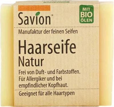 Produktbild von Haarseife - Natur 80g