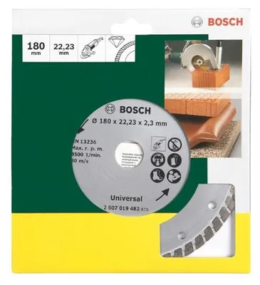 Produktbild von Diamanttrennscheibe Turbo, Durchmesser: 180 mm
