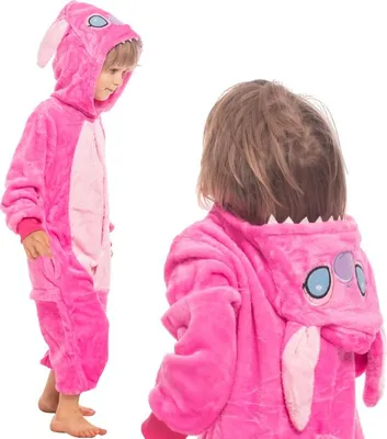 Immagine prodotto di Nikcorp Tuta Pigiama Donna Bambini Onesie Figura Rosa 135-145