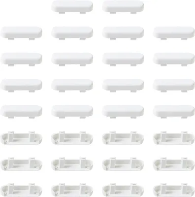 Imagen del producto de Cubiertas para desagües de ventanas y puertas, 30 unidades, de uso universal