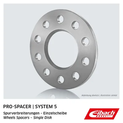 Produktbild von EIBACH 5mm Spurverbreiterung Spurplatte 5-Loch 100mm LK