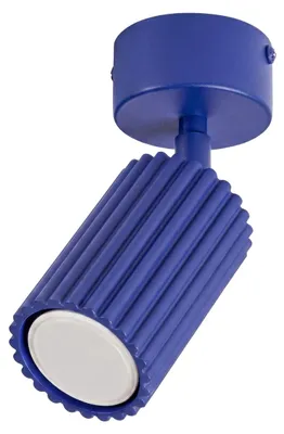 Immagine prodotto di Plafoniera KARBON 1 oltremare 1xGU10 10W alluminio 18x7x7cm Sollux Lighting