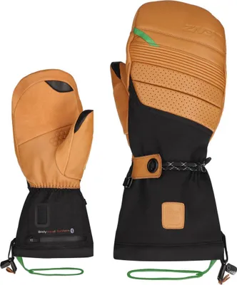 Obrázok produktu pre Vyhrievané palčiaky Lenz Heat Glove 9.0 Mittens, svetlohnedá/čierna, L