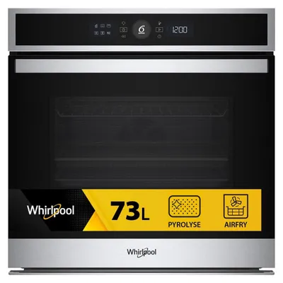Zdjęcie produktu dla Whirlpool WOI4IS8PM0SXA1, Średni, Kuchenka elektryczna, 73 l, 73 l, Napędzana wentylatorem, Hydrolityczny + pirolityczny