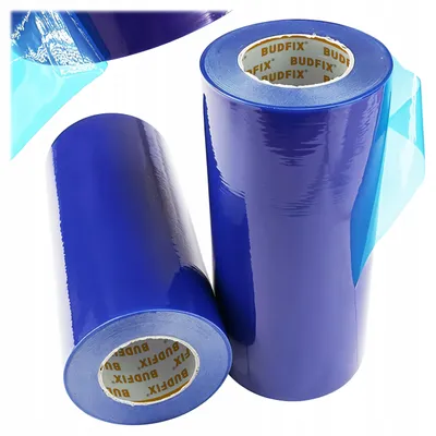 Produktbild von Budfix Selbstklebende Blaue Maler-Schutzfolie UV-beständig