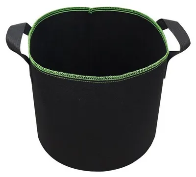 Produktbild von 5X 20L Stofftopf, Pflanzsack mit Griffe aus Filzstoff Pflanze Grow Bag für Tomaten, Gemüse, Blumen, Pflanzen - 5-teiliges Gallonen