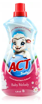 Obrázek produktu pro ACT Soft Koncentrát na změkčování tkanin 60 praní 1,5 l