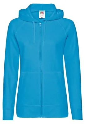 Produktbild von Damen-Kapuzenjacke - FOL HOODED JACKET/W - azure - Größe XS