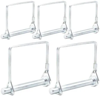Productafbeelding van 5 Borgpennen 8 mm x 70 mm - Hoogwaardige Vergrendelingssluiting voor Aanhangers, Tractoren en Grasmaaiers