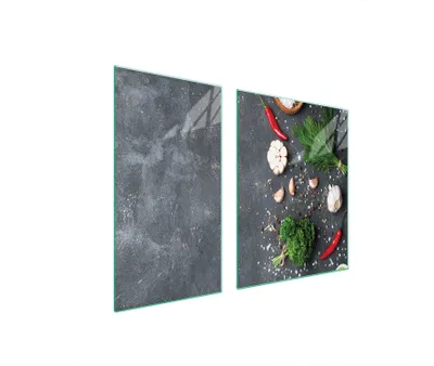 Produktbild von Glasschutzplatte Für Herd 90X52 Schiefer